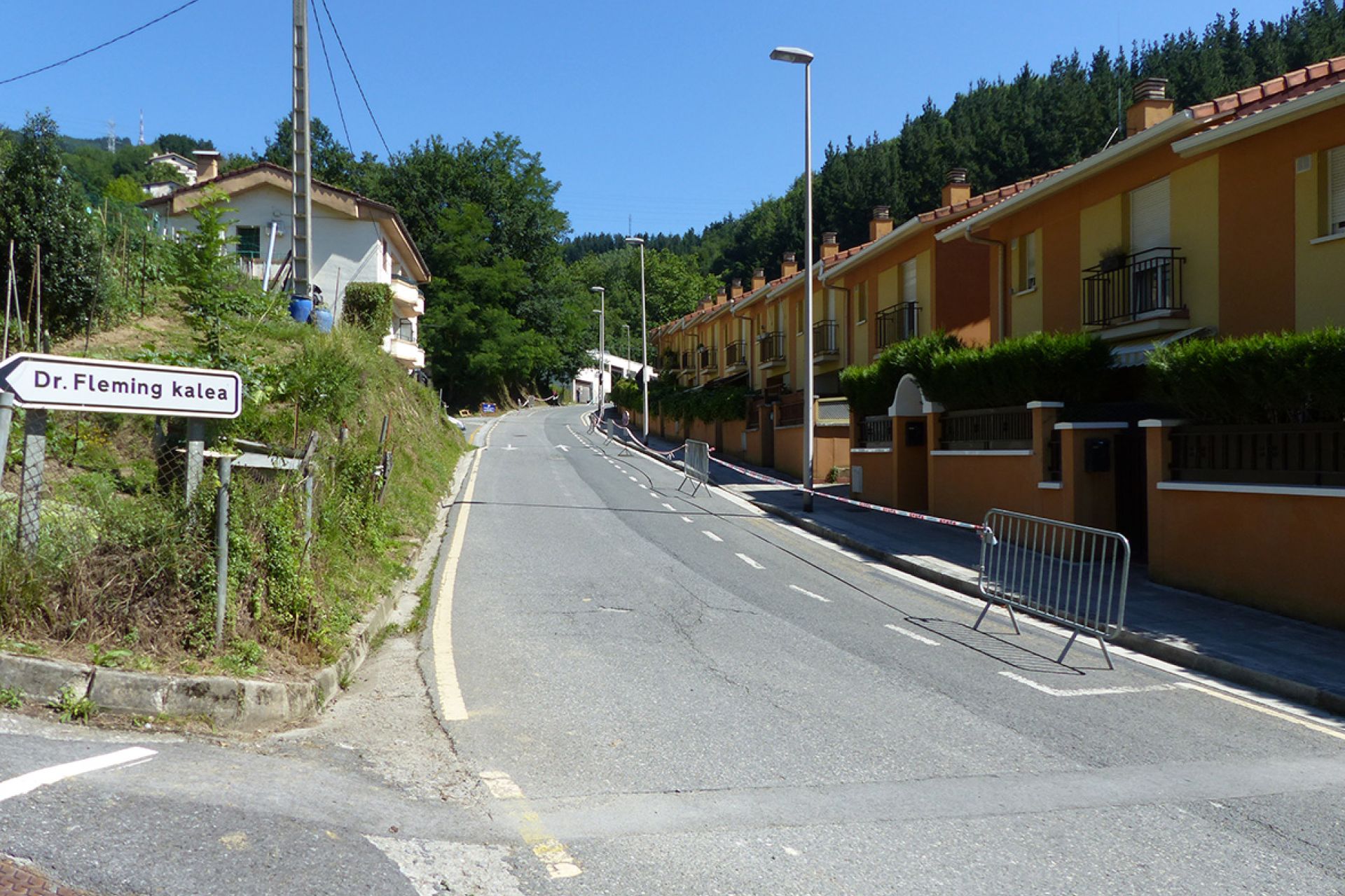 Cambios en el tráfico de la calle Erauskin