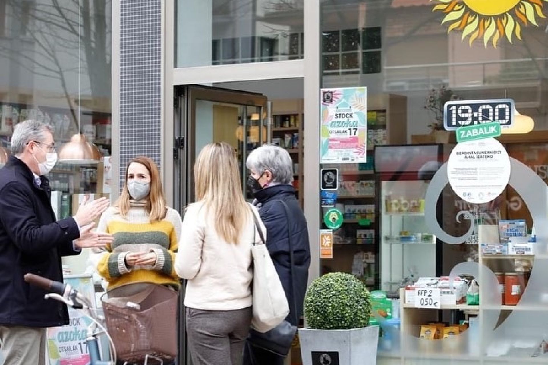 La población beasaindarra ha respaldado  “amplia y positivamente” la experiencia piloto  de racionalización de horarios en el comercio local