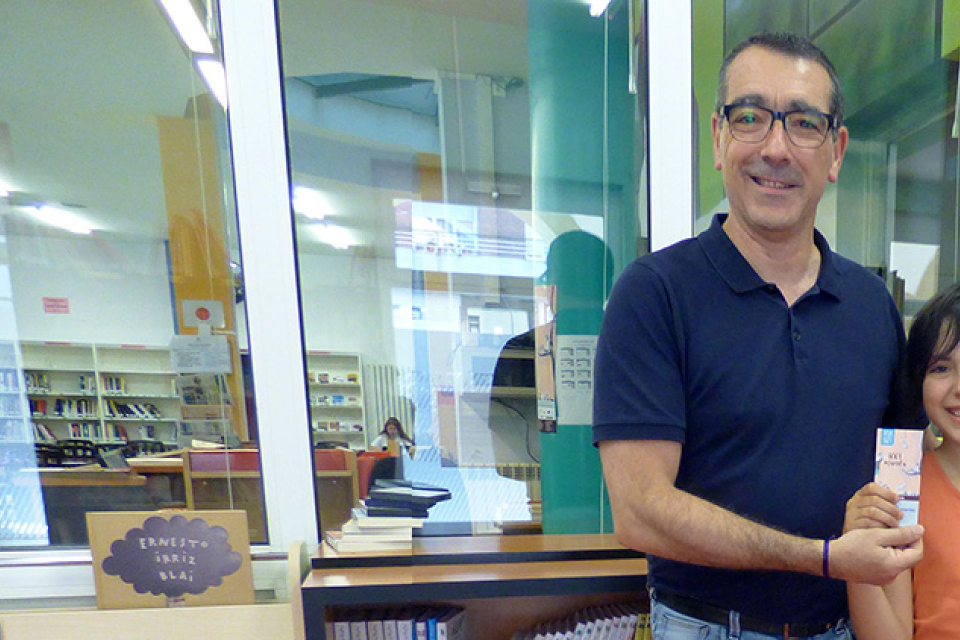 Haizea Pérez Ormazabal última premiada en la campaña de la biblioteca