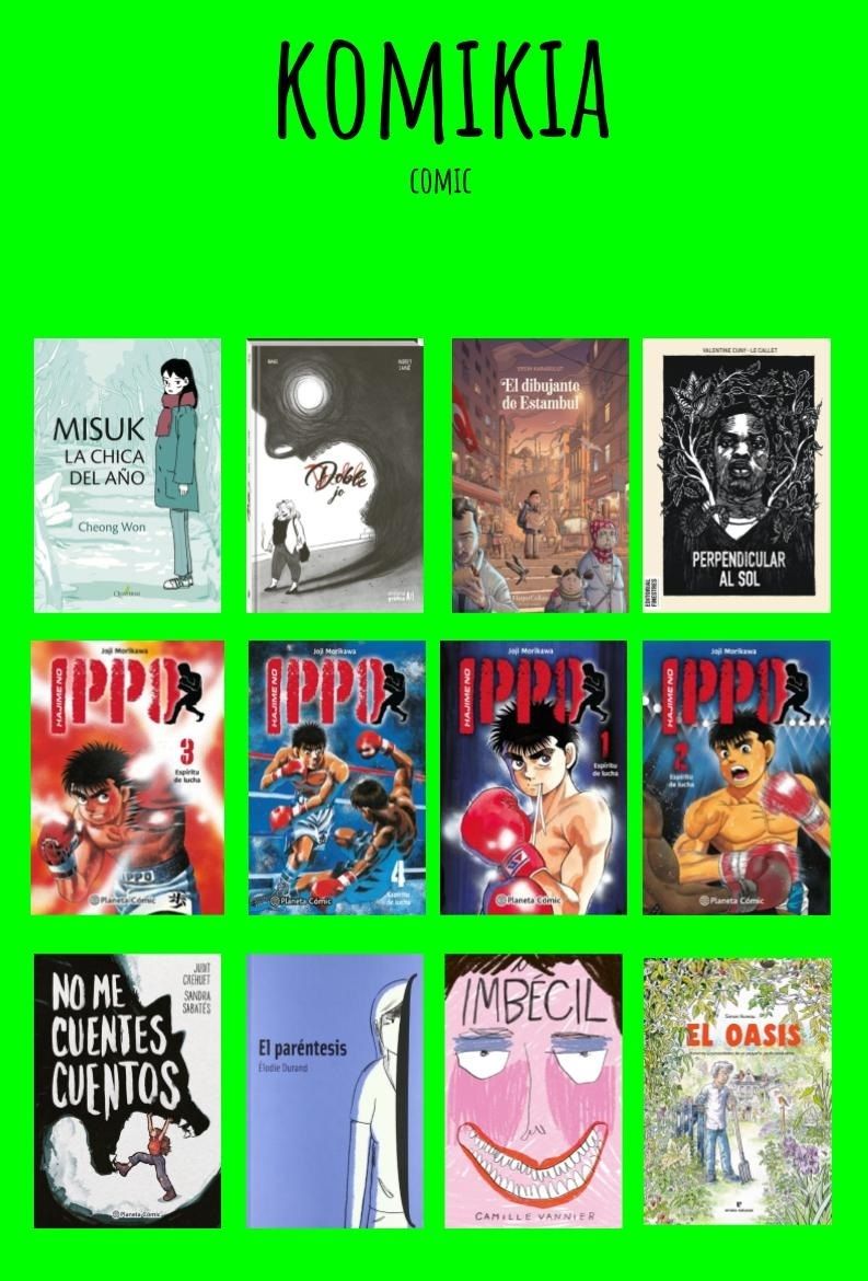 Novedades en comic