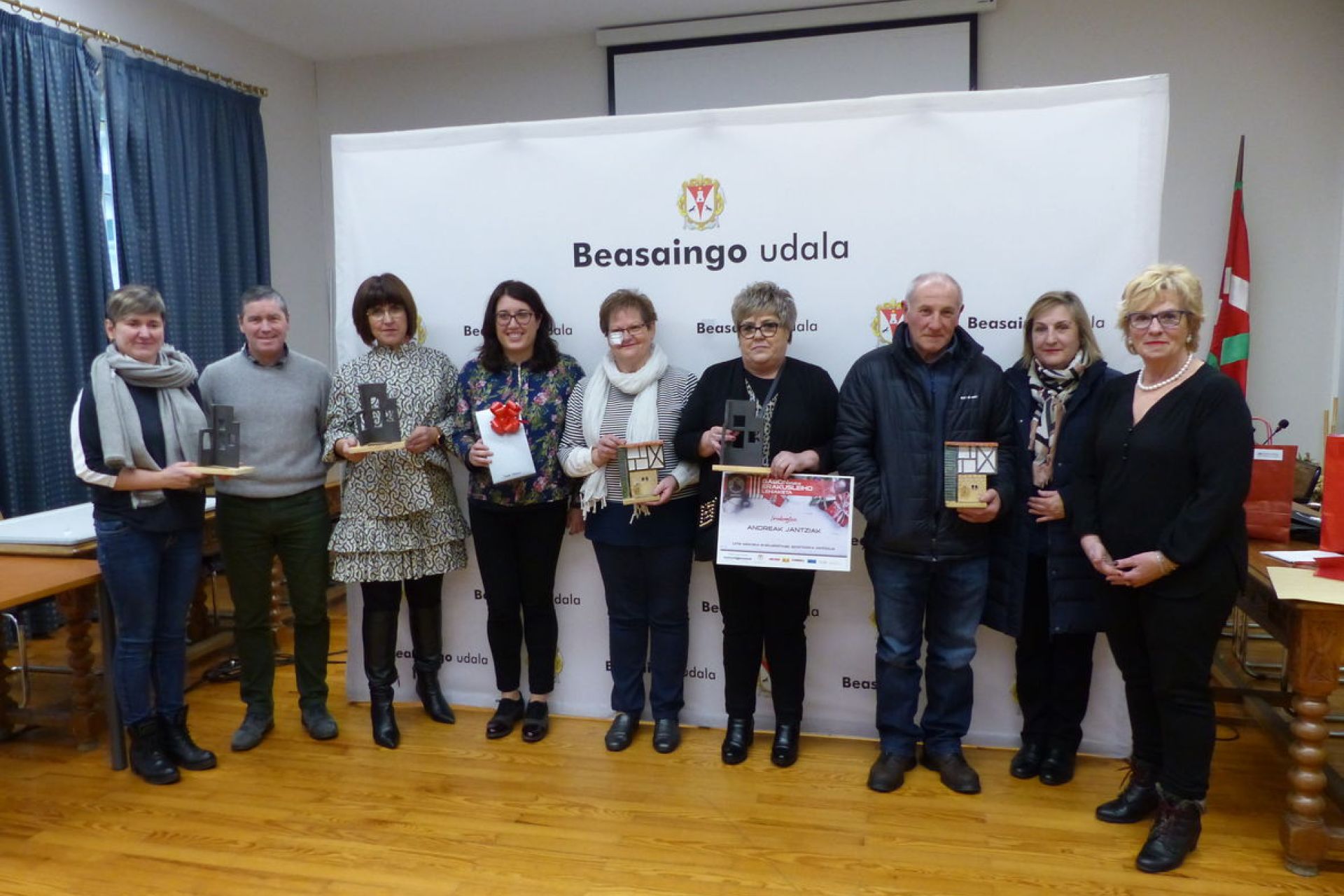 Homenaje del Ayto. a comerciantes jubilados en 2018