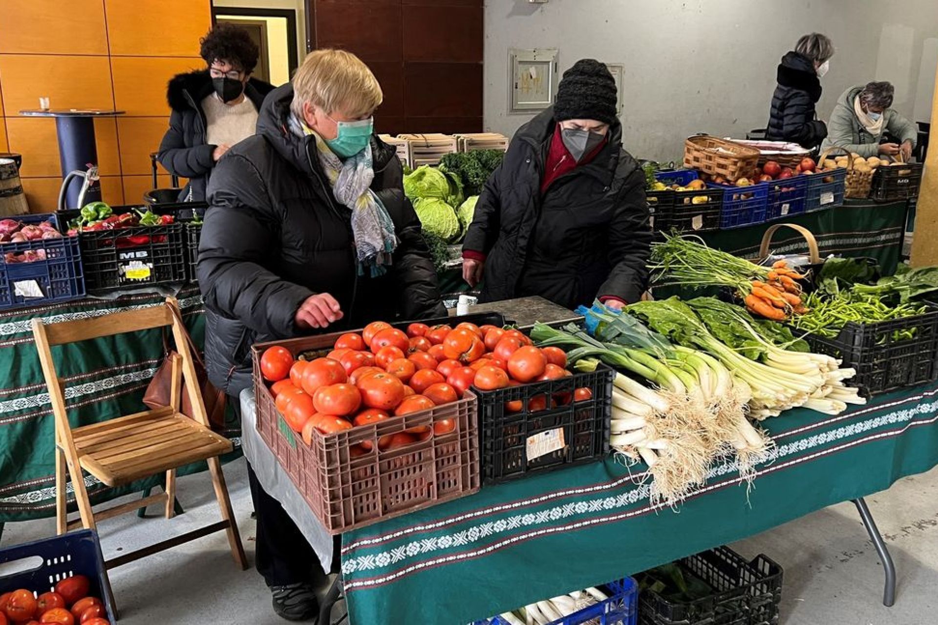 El mercado extraordinario el día de San Martín de Loinaz