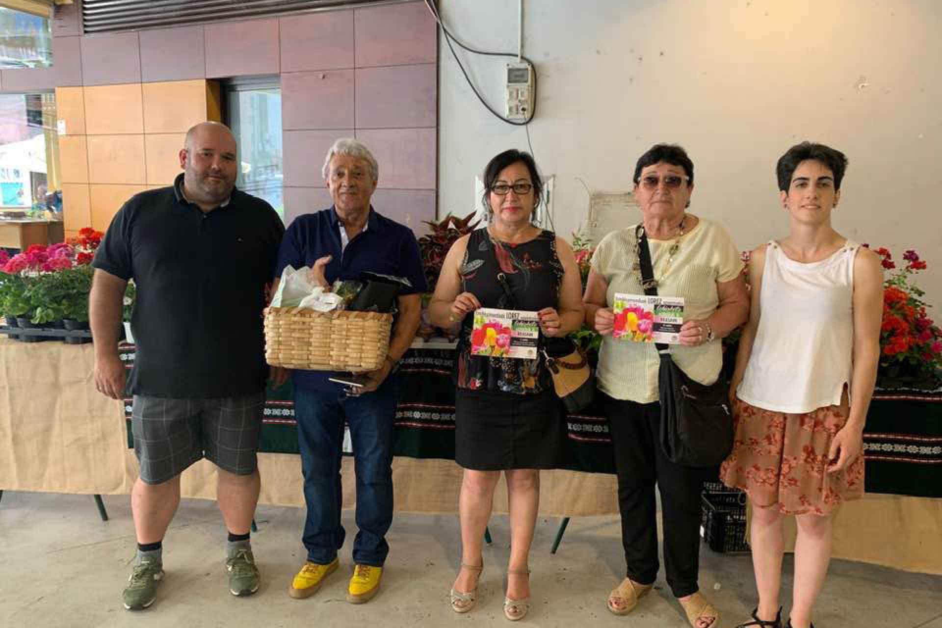 Entrega de premios del concurso de ornato floral