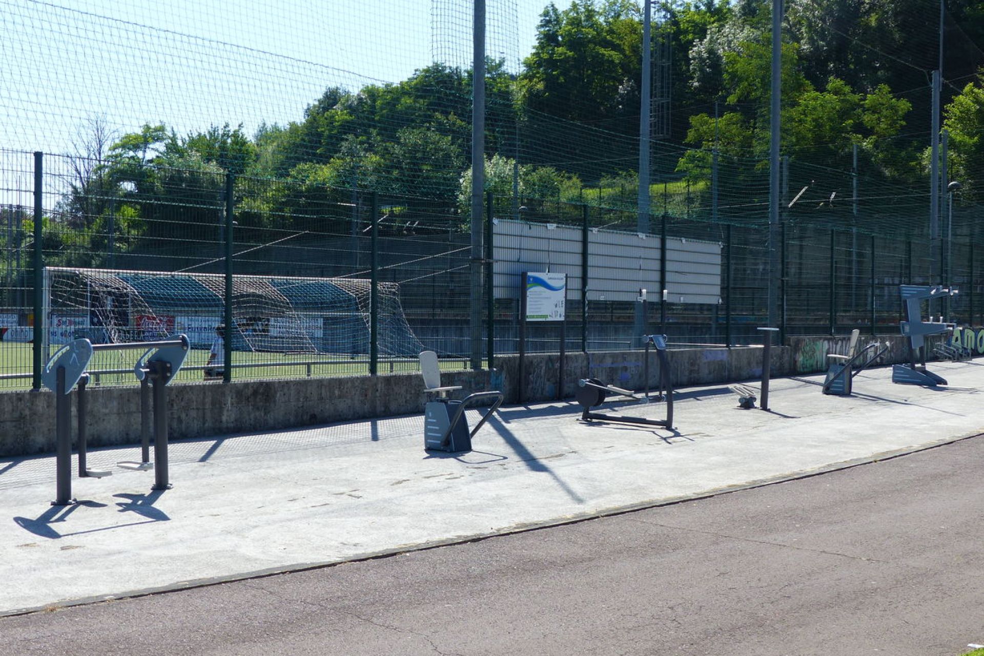 Nuevo gimnasio al aire libre